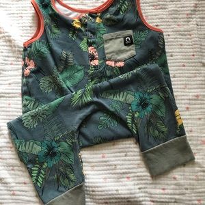 Floral tank Henley Rag